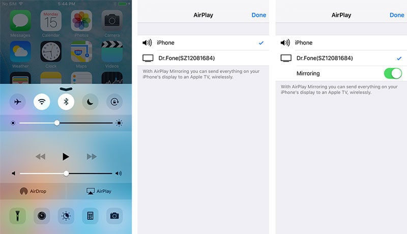 iphone képernyő tükrözése pc-re ios képernyőrögzítővel