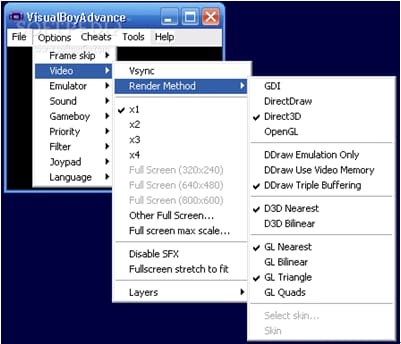 Mac-Visual Boy Advance 模擬器