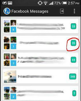 Nachrichten-Backup für Facebook herunterladen
