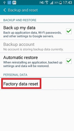 tovární reset telefonu huawei
