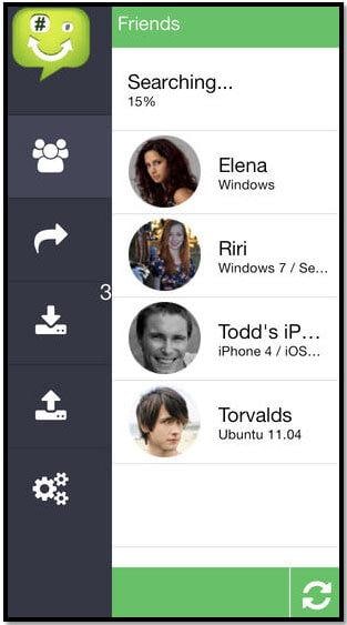 iphone wifi-overdracht