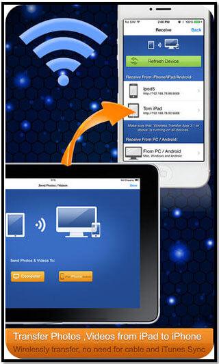 bluetooth bestandsoverdracht iphone