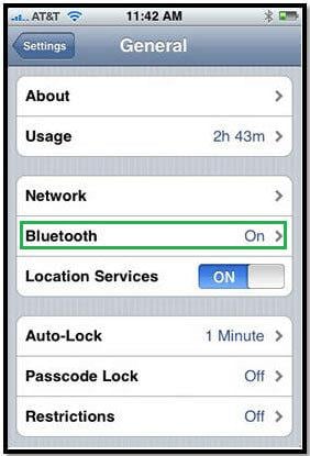 iphone bluetooth bestandsoverdracht