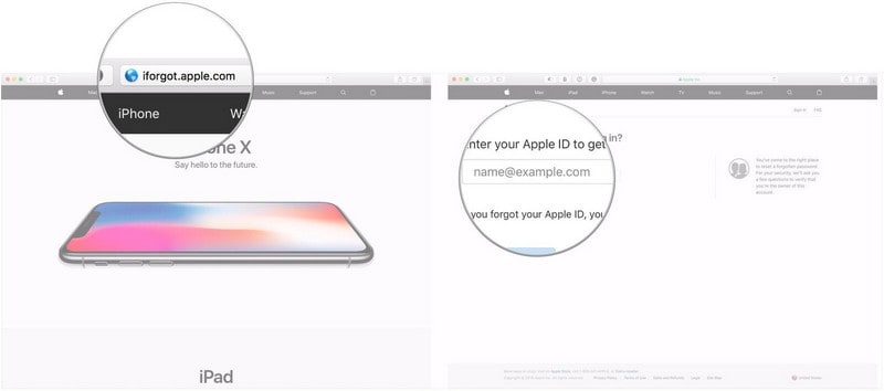 keresse meg az Apple azonosítómat és a jelszavamat