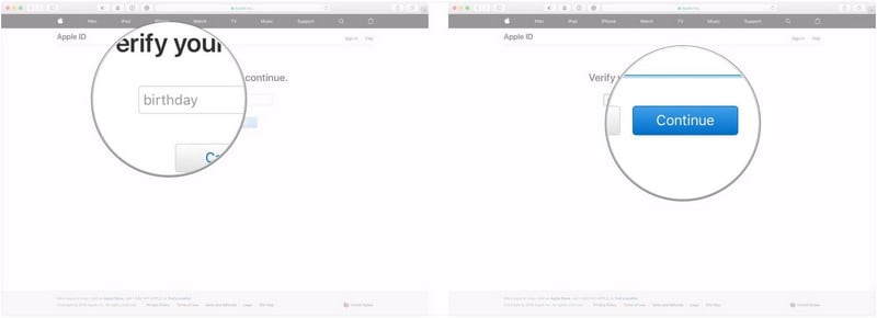 keresse meg az Apple azonosítómat és a jelszavamat