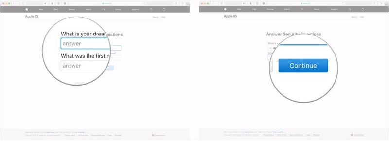 keresse meg az Apple azonosítómat és a jelszavamat