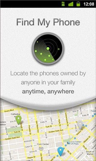 encontrar mi aplicación de iPhone para Android