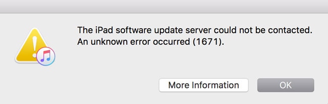 Fix iTunes Fehler 1671