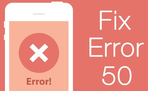 να διορθώσετε το σφάλμα iTunes 50