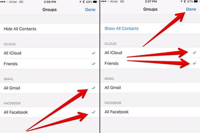 إصلاح عدم مزامنة جهات اتصال iCloud - الخطوة 2