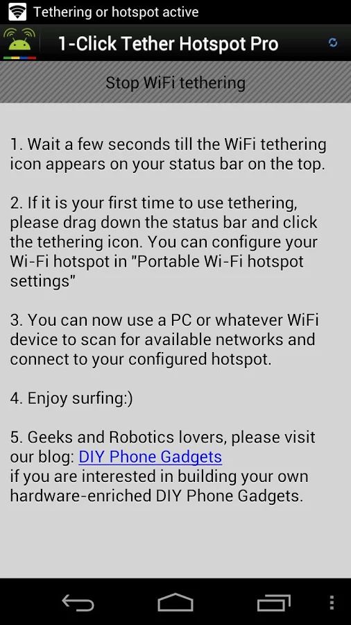 Gratis Wifi-hotspot-apper 1-Klikk Wifi-tilknytning uten rot