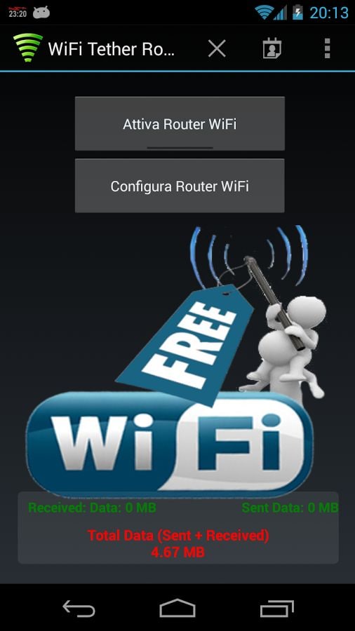 Gratis Wifi-hotspot-apper Wifi-tether