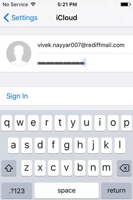 Az iCloud-fiókom módosítása