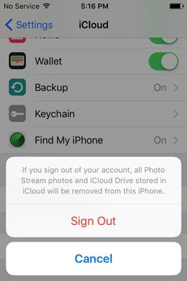 Módosítsa iCloud-fiókját