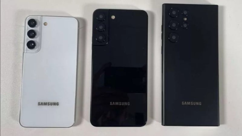 samsung galaxy s22-serien design
