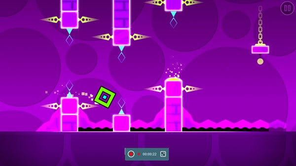 jak zaznamenat Geometry Dash