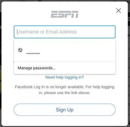 Automatisches Ausfüllen von Google-Passwörtern