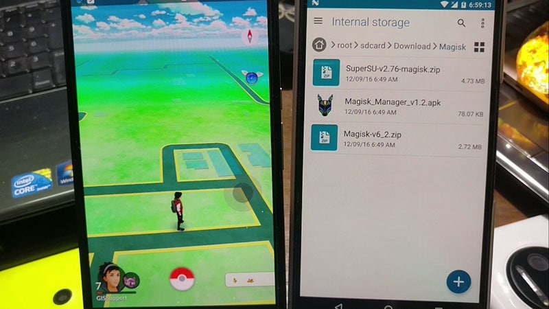 Pokémon Go에서 루트 숨기기