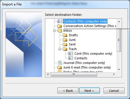 So importieren Sie iCloud-Kontakte in Outlook