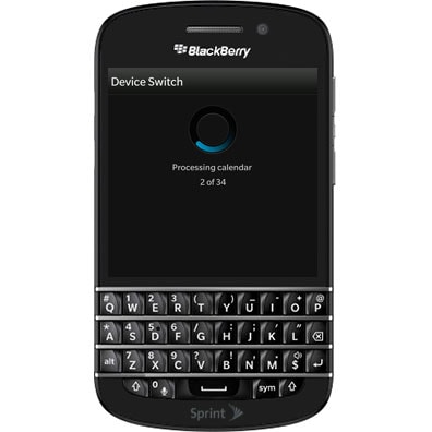 trasferire i dati da Android a BlackBerry-09