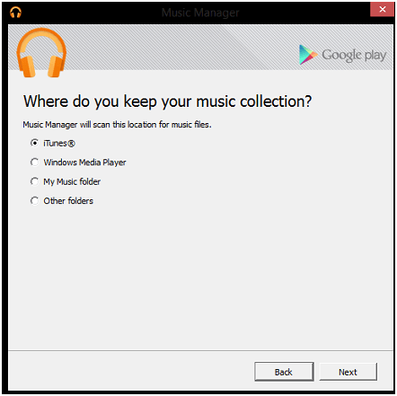 cómo transferir música de iTunes a Android-Seleccione iTunes
