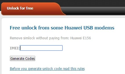 huaweiモデムアンロック-SIM-Unlock.net