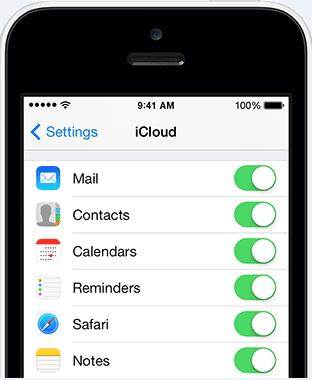 zálohování poznámek iPhone pomocí iCloud