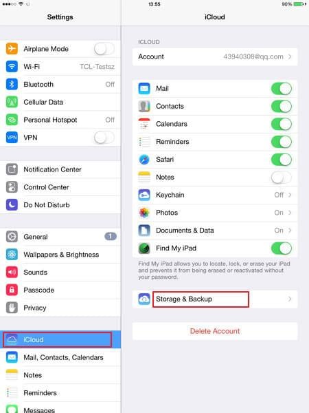 zálohování iPhone s iCloud