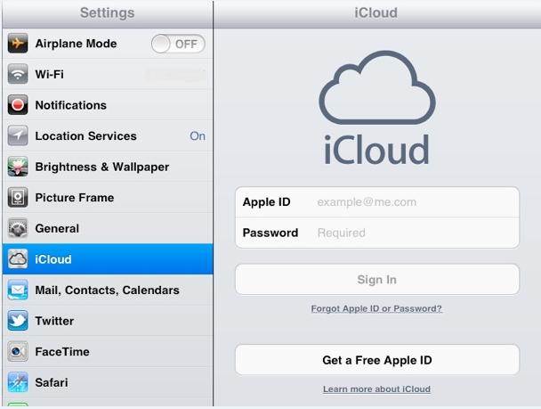 Débarrassez-vous de la demande répétée de connexion iCloud