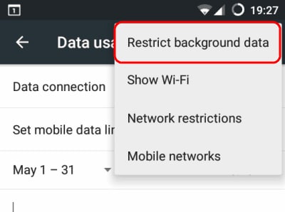 importer kontakter fra gmail til Android - vælg 