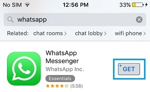 ios 12 whatsapp -ongelmat ja ratkaisut - Asenna sovellus uudelleen