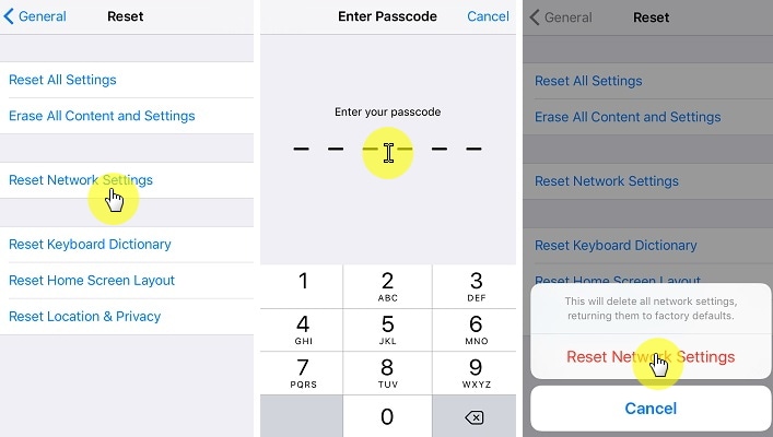 ios 12 whatsapp -ongelmat ja ratkaisut - Palauta verkkoasetukset