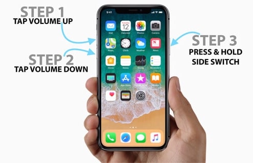 强制重启iphone以修复ios降级卡住