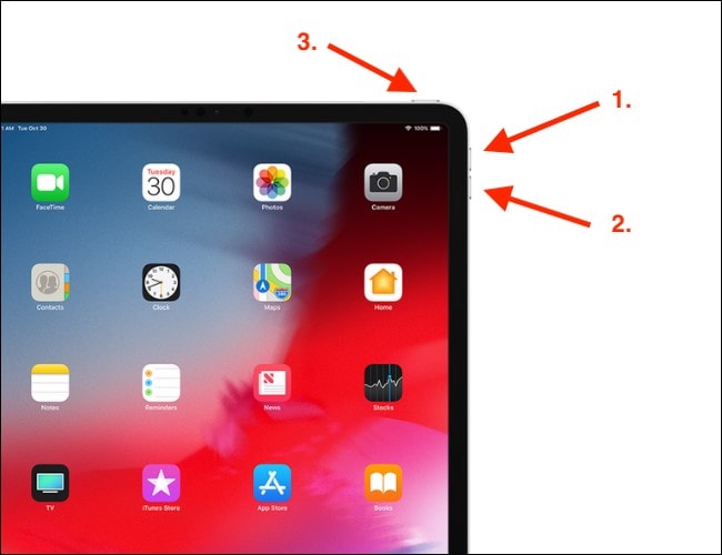 forzar el reinicio del ipad para solucionar problemas del ipad