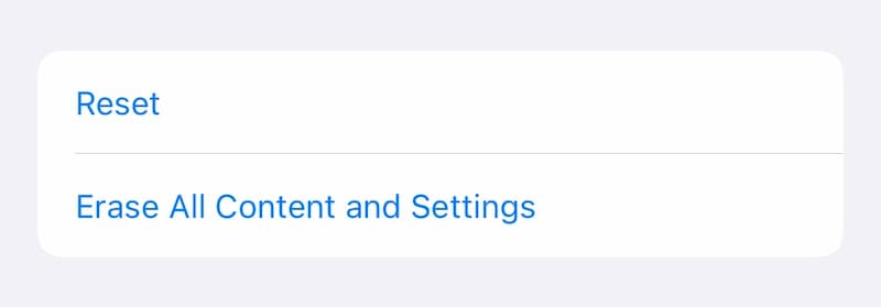 επαναφέρετε όλες τις ρυθμίσεις στο iphone