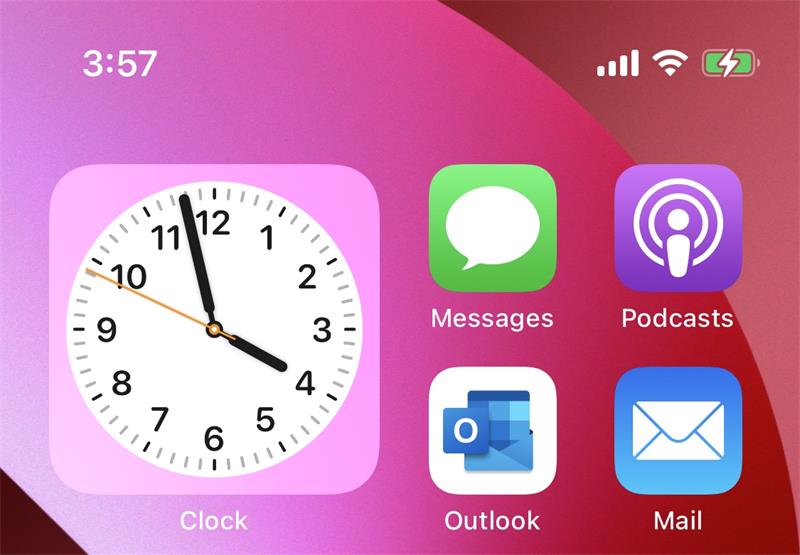 signalindikator i ios