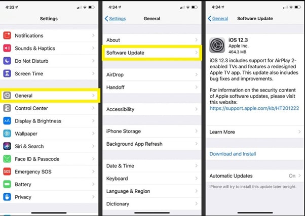 hoe u uw ios handmatig kunt bijwerken