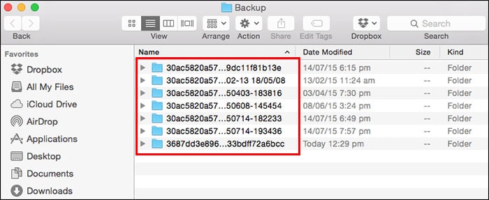MacでiPhoneをバックアップする方法