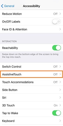 iphone設置assitivetouch