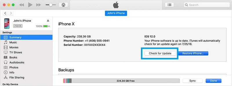 ενημερώστε το iPhone 11 σας