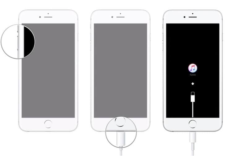 Mode de récupération iPhone 7