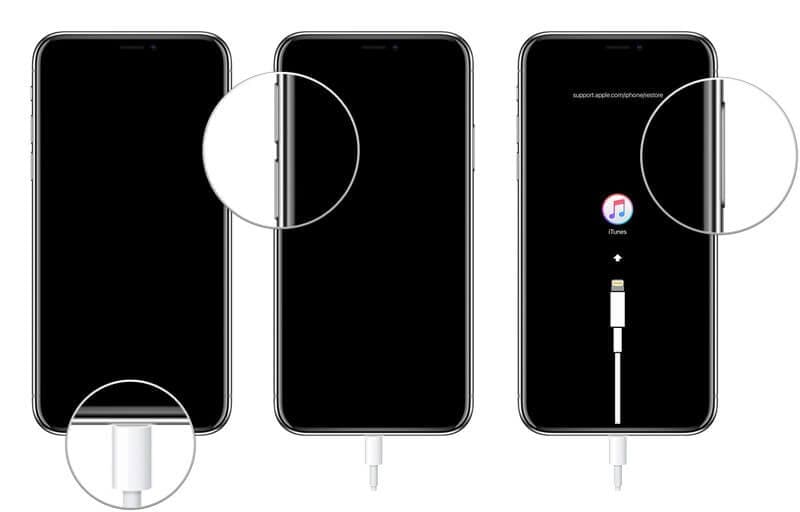 Mode de récupération iPhone 8