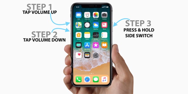 强制重启iphone xs