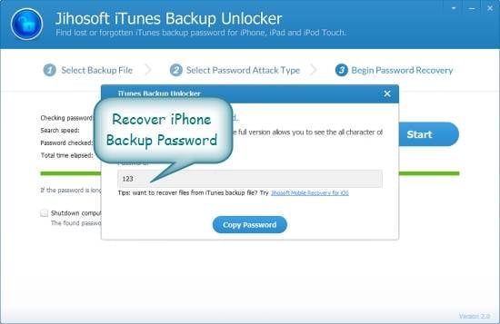 iTunes-back-upwachtwoord - drie decoderingsmethoden