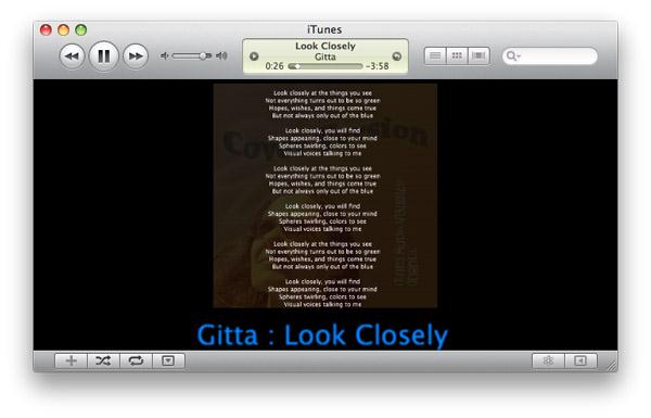 itunes songtexte anzeigen