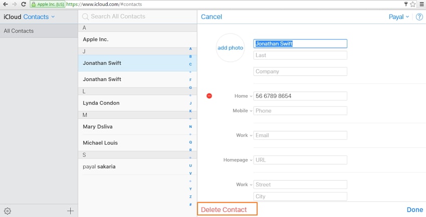 Contacts en double fusionnés sur iPhone complètement