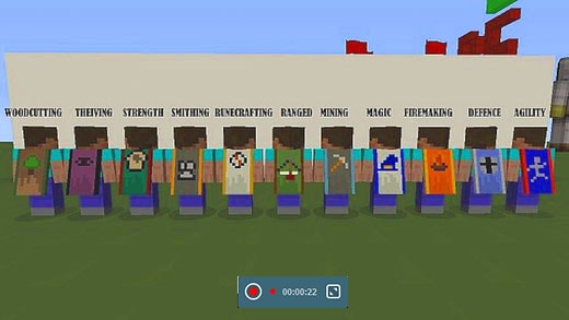 optag Minecraft