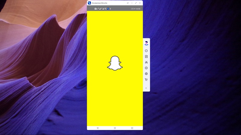 snapchat mobile sur pc