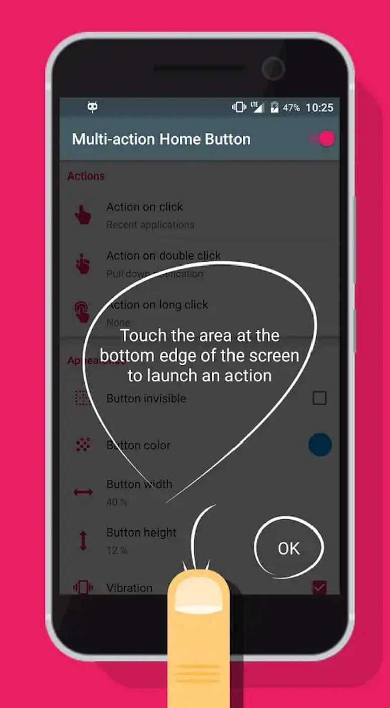 主页按钮不起作用android - 多动作主页按钮应用程序