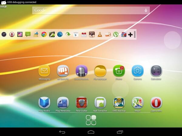 aplicación de administrador de ventanas de Android